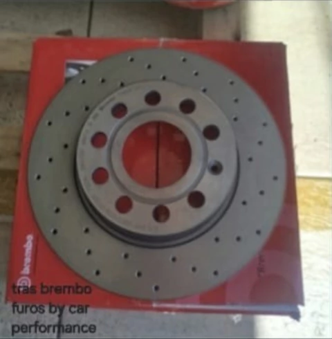 SÓ SERVIÇO DE FURAR Discos traseiros Golf GTI MK7 Mk7.5 Jetta Gli 2019 a 2024 o par - comprar online