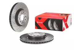 Disco Diant Brembo Xtra Jetta GLI 2022+ 231HP Perfurado 09.c306.1x o par
