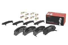 P34007 Pastilha de Freio Brembo Para CHEVROLET: S10 2.4 2.5 2.8 17> / Trailblazer 2.8 3.6 17