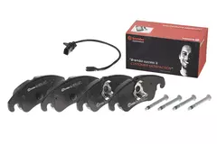 P85098 Pastilha de Freio Brembo Para [PR: 1LA, 1LB, 1LJ, 1LD e 1ZT] AUDI: A4(8K2 e B8) 1.8 e 2.0 TFSI, A5 (8T3) 2.0 09-16 (Disco 320mm) C