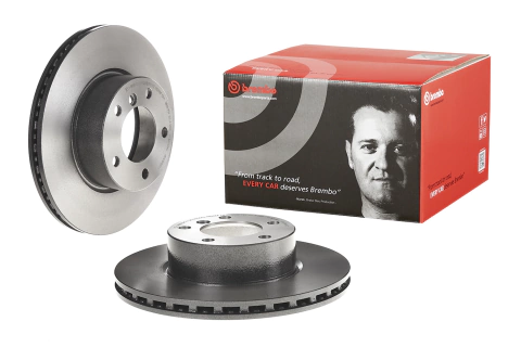 09.C649.11 Par de Discos Brembo para BWM: 120i (E87) 05-12, 120i (E88) Cabriolet 09-11, 125i 2.0 13-16, 318i 2.0 10-12, 320i (E90) 05>, 3