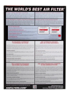 Filtro De Ar K&n Inbox Jaguar Xf 2.0 2016 240 Hp 33-3075 Esquerdo - CAR PERFORMANCE