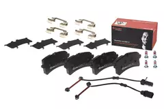 P85151 Pastilha de Freio Brembo Para AUDI: S4 2.0 354CV 16-19, RS6 2.5 12-16, A8 3.0/4.2/6.3 10-14, S8 520/605CV 15-18