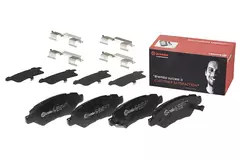 P09014N Pastilha de Freio Brembo Traseira Para CHEVROLET: Camaro 3.6 11-15 / CADILLAC: CTS 2.8/3.0/3.6/6.2 08>, SRX 2.8/3.0/3.6 09-16 - comprar online