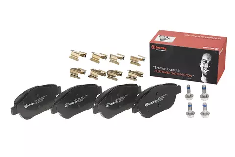 P61103N Pastilha de Freio Brembo Frente Para CITROEN: DS3 1.6THP, Aircross (TODAS), C4 Cactus, C3 1.5 e 1.6 12> Peugeot 2008 THP - comprar online