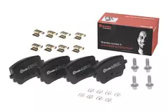 P50148N Pastilha de Freio Brembo Traseira Para MERCEDES-BENZ: A160/A180/A200/A250/A45 AMG (W177/V177) 18>, CLA45 AMG 19>, CLA180/CLA200/CLA250 (C11 - comprar online