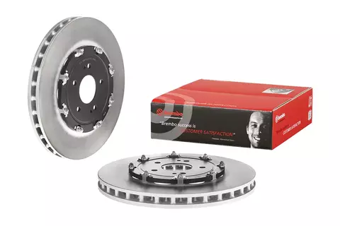 Discos de Freio Dianteiro Brembo 09.A193.13 para Mitsubishi Lancer EVO X (composto) / MITSUBISHI LANCER VIII (CY_A, CZ_A) 03/07-> - comprar online