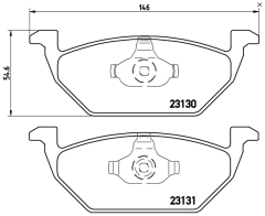 Pastilha Freio Brembo Diant Bmw 320i N20 F30 120i F20 P06070 na internet