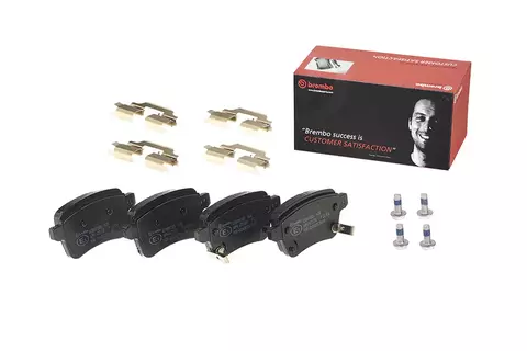 P23156N Pastilha de Freio Brembo Traseira Para FIAT: 500 (351, 352) - comprar online