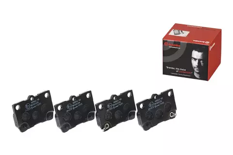 P83073 Pastilha de Freio Brembo Traseira Para LEXUS: GS300 05-11, GS430 05-11, GS450h 06-11, GS460 07-11, IS250 09-15, IS200d 05-12, IS250 05-13 /