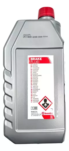 Fluido de freio Brembo Dot 5.1 - 1 Litro L05010 - CAR PERFORMANCE
