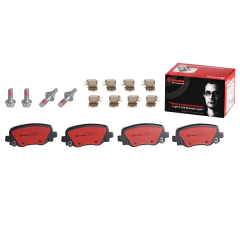 P37020 PASTILHA DIANTEIRA LOW METAL - JEEP: CHEROKEE (KL) 2.0 4X4 14+, CHEROKEE (KL) 2.2 4X4 15+, CHEROKEE (KL) 2.4 4X4 13+, CHERO- KEE 3.2 V6 4X4 14+