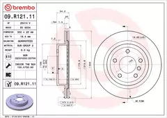 Discos de Freio Dianteiro Brembo 09.R121.11 para BMW Z4 Roadster (E89) 02/09-08/16 na internet