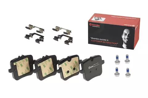 P06109 Pastilha de Freio Brembo Traseira Para BWM: M5 (G30/F90) 17>, M5 Competition (G30/F90) 18>, M760 (G11/G12) 16>, 840i (G14/F91) 19>, M8 (G14
