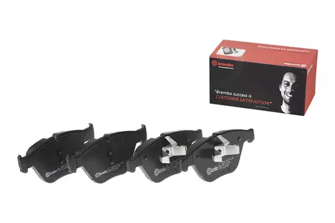 P06055N Pastilha de Freio Brembo Frente Para BMW: X1 (E84) 16i/18i/20i/28i 09-15, 318i/320i/325i/328i (E90, E91, E92 e E93) 07-12 (checar P06070) - comprar online