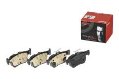 P24227 Pastilha de Freio Brembo Para FORD: Mustang 2.3 EcoBoost 14-18, Mustang 5.0 15-16