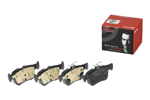 P24227 Pastilha de Freio Brembo Para FORD: Mustang 2.3 EcoBoost 14-18, Mustang 5.0 15-16