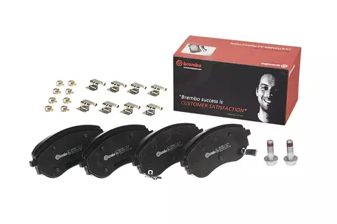 P50144 Pastilha de Freio Brembo Frente Para MERCEDES-BENZ: A160/A180/A200 (W177/V177) 18>, B160/B180/B200 (W247) 18>, CLA180/CLA200/CLA250 (C118 - comprar online