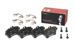 P50057 Pastilha de Freio Brembo Para MERCEDES-BENZ: B170, B180 e B200 (Gen W245) até 2013, A200 (Gen W169) até 2012