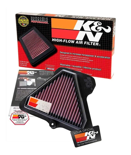 Filtro De Ar Esportivo K&n Kawasaki Zx-10r 11-15 Ka-1011