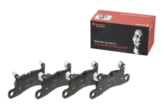 P65031 Pastilha de Freio Brembo Para PORSCHE: 911 (991) 13-19, 911 (992) 3.0/3.8/4GTS 19>, Cayenne 4.0T GT 21>