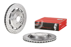 PAR DISCO TRASEIRO - MERCEDE-BENZ: MG GT 15-21, AMG GT C 17-21, AMG GT R 16-21, AMG GT S 14-20, C63 AMG 14-21, E63 AMG 17-21, S63 - 09.C128.33