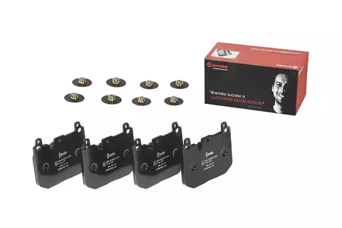 P06097 Pastilha de Freio Brembo Frente Para BWM: 116i/118i/120i/128i/M135/218i/220i (F40) 19>, X1 sDrive 18i (F48) 15>, X1 xDrive20i (F48) 20>