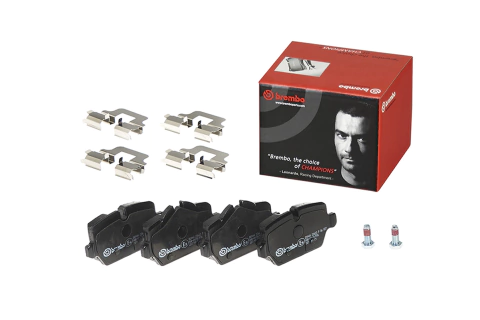 P06037 PAR DE PASTILHA TRASEIRA LOW METAL BMW: 1161 08-11, 1181 06-11, 1201 07-12 (E81), 316I 07-11, 3181 05-11, 3201 04-11 (E90)