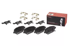 P61103 Pastilha de Freio Brembo Frente Para CITROEN: DS3 1.6THP, Aircross (TODAS), C4 Cactus, C3 1.5 e 1.6 12> Peugeot 2008 THP - comprar online