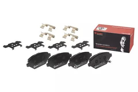 P61103 Pastilha de Freio Brembo Frente Para CITROEN: DS3 1.6THP, Aircross (TODAS), C4 Cactus, C3 1.5 e 1.6 12> Peugeot 2008 THP - comprar online