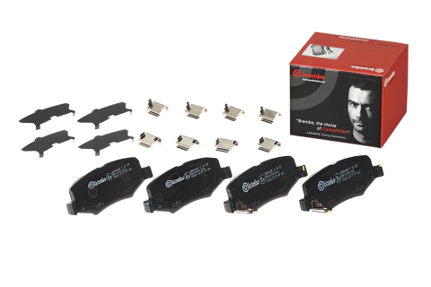 P18024 Pastilha de Freio Brembo Para JEEP: Cherokee (KK) 2.8/3.7 08>, Wrangler (JK) 2.8/3.6/3.8 07>