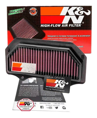 Filtro De Ar Esportivo K&N Gsx-r 750 14 Em Diante SU-7511
