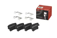 Pastilha de Freio Traseira Brembo CHRYSLER: 300C 3.0/3.6/5.7 05>, 300c 6.1 SRT8 05-10 / DODGE: Challenger 3.5/3.6/5.7 08-16, Challenge P23175