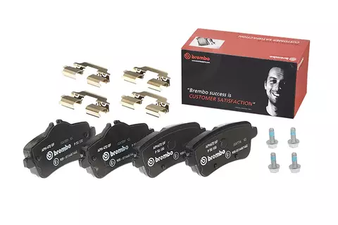 P50100 Pastilha de Freio Brembo Traseira Para MERCEDES-BENZ: GLE250D (W166) 15-18, GLE350D (W166) 15-18, ML250 (W166) 11-15, ML350 (W166) 11-15 - comprar online