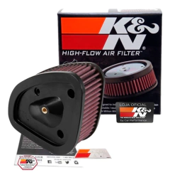 Filtro Ar Esportivo K&n Hd-1717 Hd Touring M8 De 107ci Glide