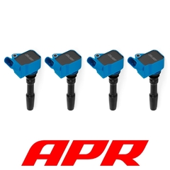 jogo bobinas apr golf gti mk7 jetta gli a3 passat tiguan 211hp / 220hp / 230hp / 231hp azul - comprar online