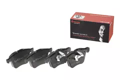 P36027 Pastilha de Freio Brembo Frente Para JAGUAR: S Type (X200) 4.2V8 02-07, XF (X250) 3.0 12-15, XF (X250) 3.0D 09-15, XF (X250) 4.2 Kompress - comprar online