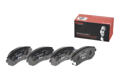 P78013 Pastilha de Freio Brembo Para SUBARU: Impreza (GG, GP_, GR, GH, G3, GD, GE, e GV) 1.5, 1.6, 2.0, 2.2 e 2.5 | Exiga (YA_) 2.0 e 2.5