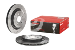 Par de Discos Brembo para MERCEDES-BENZ: A45 AMG (W176) 13-18, CLA 45 AMG (C117) 13-19, CLA 45 AMG (X117) 15-19, GLA 45 AMG 15 - 09.B913.11