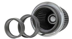 Imagem do Filtro De Ar Esportivo K&n Duplo Fluxo Rg-1001-bl Ajustavel