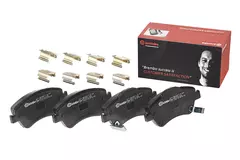 P83079N Pastilha de Freio Brembo Frente Para TOYOTA: Corolla 1.8/1.6 93-15, Corolla 1.8 STD/XLI 02-20, Filder 1.8 03-10