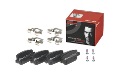 P24075 Pastilha de Freio Brembo Para FORD: Galaxy (TODOS) 05-16, Mondeo 1.6/2.0 07-15, S-Max (TODOS) 07-14, Focus 2.5RS 10-11
