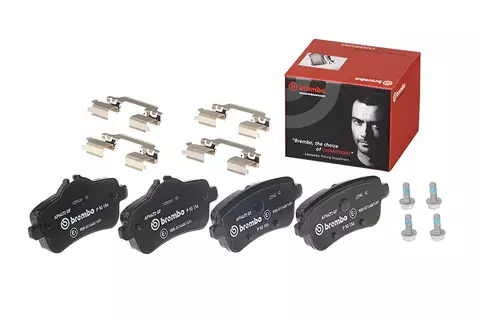 P50156 Pastilha de Freio Brembo Traseira Para MERCEDES-BENZ GLE ( C929) 350, 400, 450 AMG, 500, AMG 43 e AMG 63 | GL e GLX (X166) 350 CDI, 400, 50 - comprar online