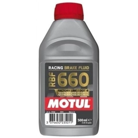 Fluido Freio Motul Rbf 660 Dot 4 Factory Line Competição
