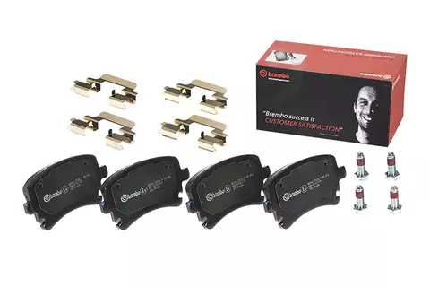 P85076 Pastilha de Freio Brembo Para AUDI: S4 2.0 354CV 16-19, RS6 2.5 12-16, A8 3.0/4.2/6.3 10-14, S8 520/605CV 15-18