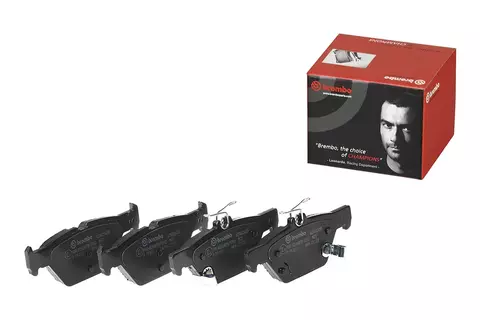 P78026 Pastilha de Freio Brembo Traseira Para SUBARU: Forester 2.0AWD 18>, Forester 2.5AWD 18>, Impreza 1.6i 16>, Impreza 2.0AWD 16>, Legacy 2.5i - comprar online