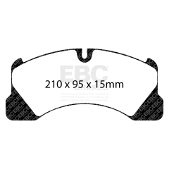 Pastilha de Freio EBC VOLKSWAGEN Touareg (2º Gen) 3.0 2014-2018 - DP41835R na internet
