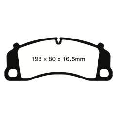Pastilha de Freio EBC Dianteira Porsche 911 (991) GT3 3.8, Boxster (718) GTS 4.0, Cayman (981) GT4 3.8 DP52206NDX - comprar online