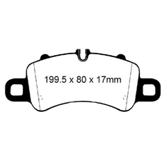 Pastilha de Freio EBC Dianteira Porsche 718 Spyder (982) 4.0, Boxster (718) 2.50, Cayman (718) GTS 2.50 DP52307NDX - comprar online