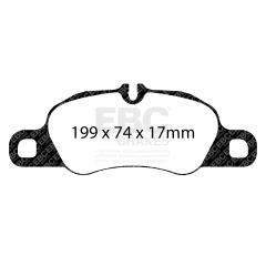 Pastilha de Freio EBC PORSCHE Carrera (911) 3.4l 2011-2015 / PORSCHE Carrera (997) 3.6l 2008-2012 Boxter/Cayman (718) 2.0T 2016 - / Boxter/Cayman (981) 2.7l / 3.4l 2012 - 2016 - DP42057R na internet